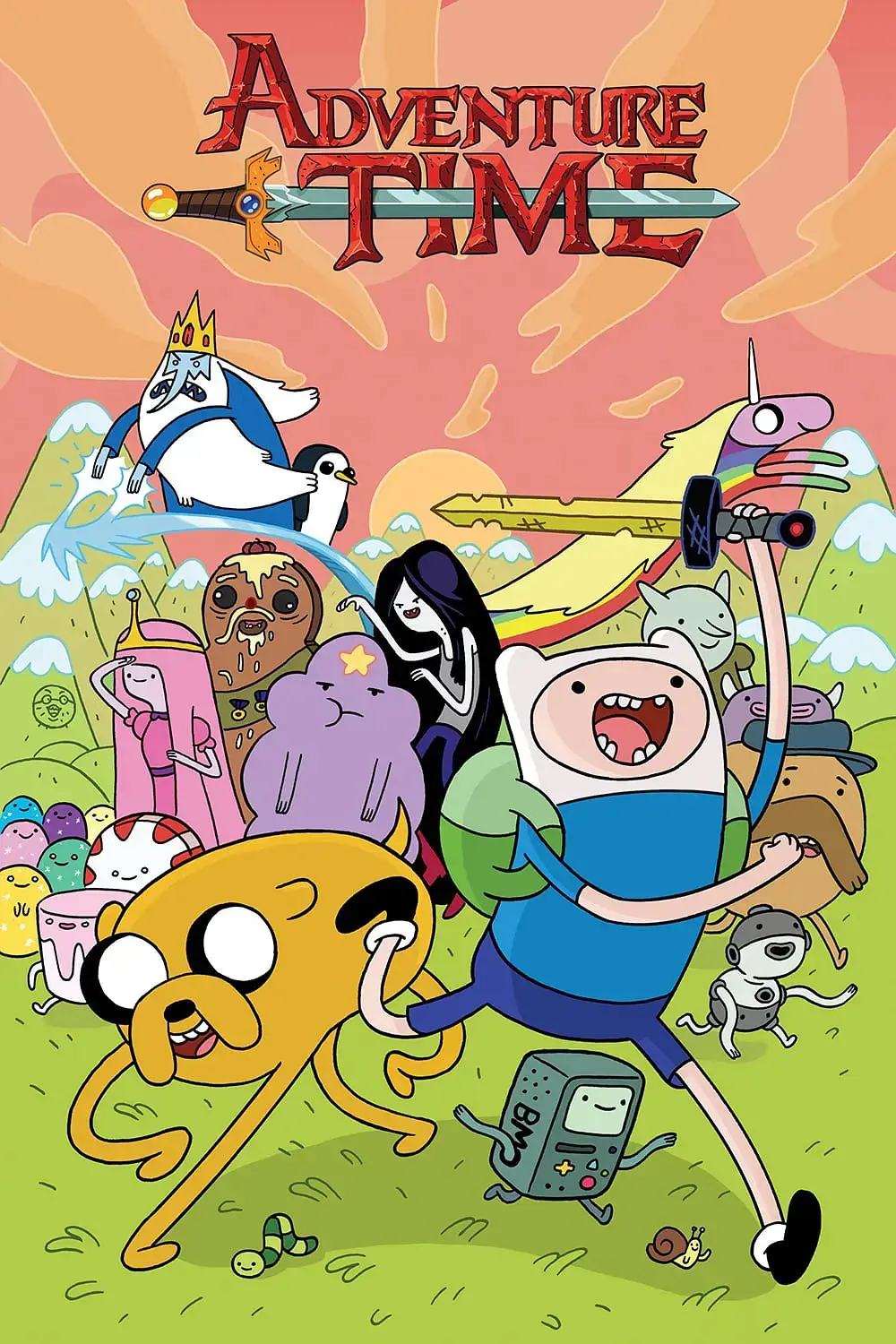 动画/动漫康复中心版《探险活宝/Adventure Time with Finn and Jake》全1-10季1080P超高清电影视频合集英语中字[MP4/24.29GB]云网盘下载，英语发音中文字幕，已做压缩处理，云网盘下载后解压使用，文件大小24.29GB。